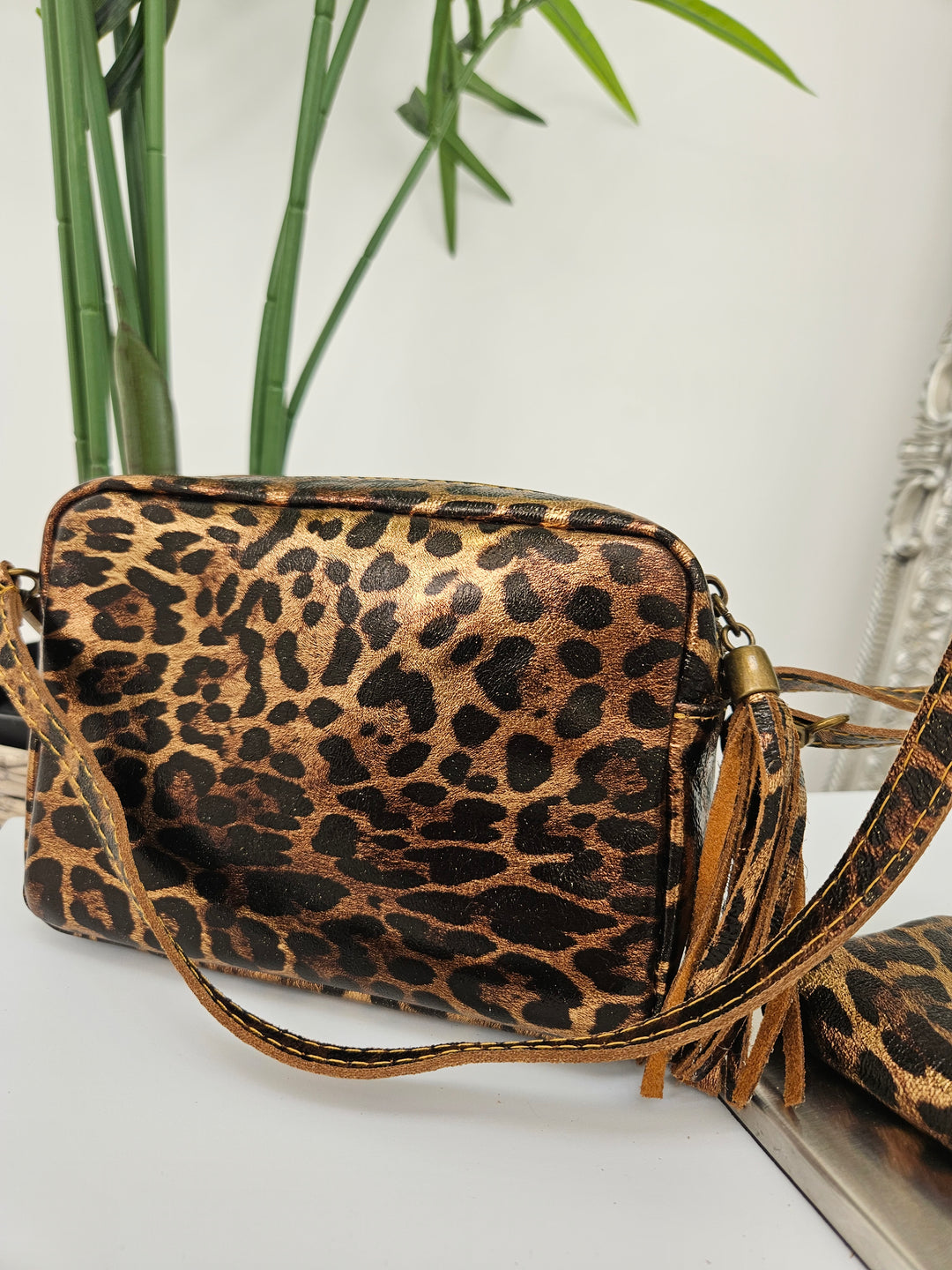 Leopard Cross Body/Shoulder Bag - ( Choose your Colour )