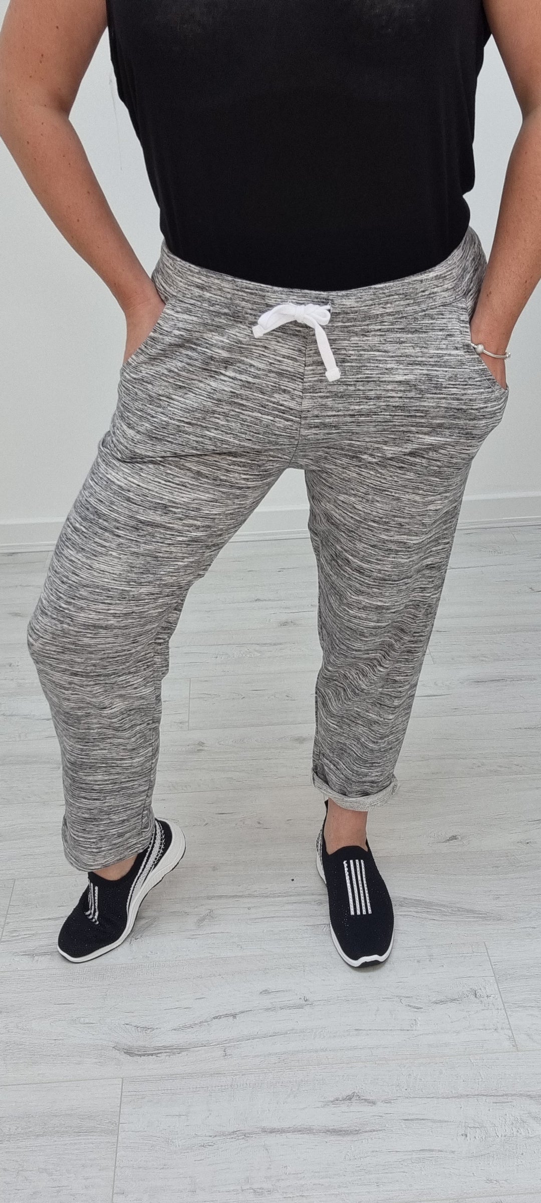 Grey Marl Joggers