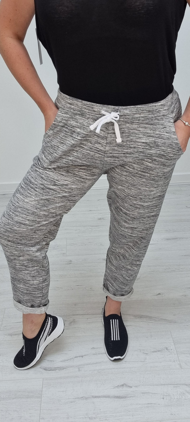 Grey Marl Joggers