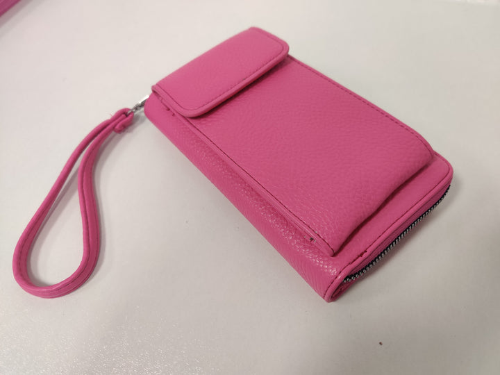 Belle Phone Purse Bag - Hot Pink