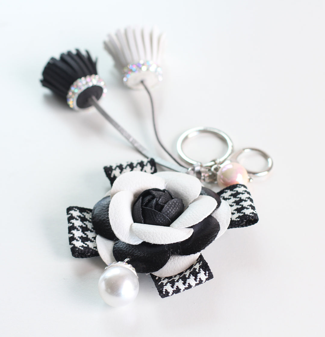 Flower Tassel Keyring / Bag Charm