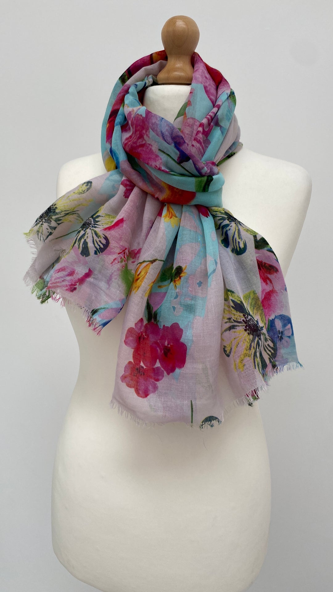 Floral Summer Scarf