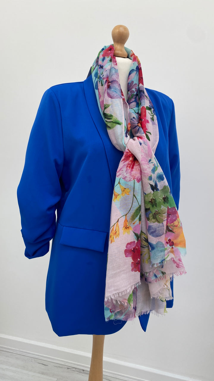 Floral Summer Scarf