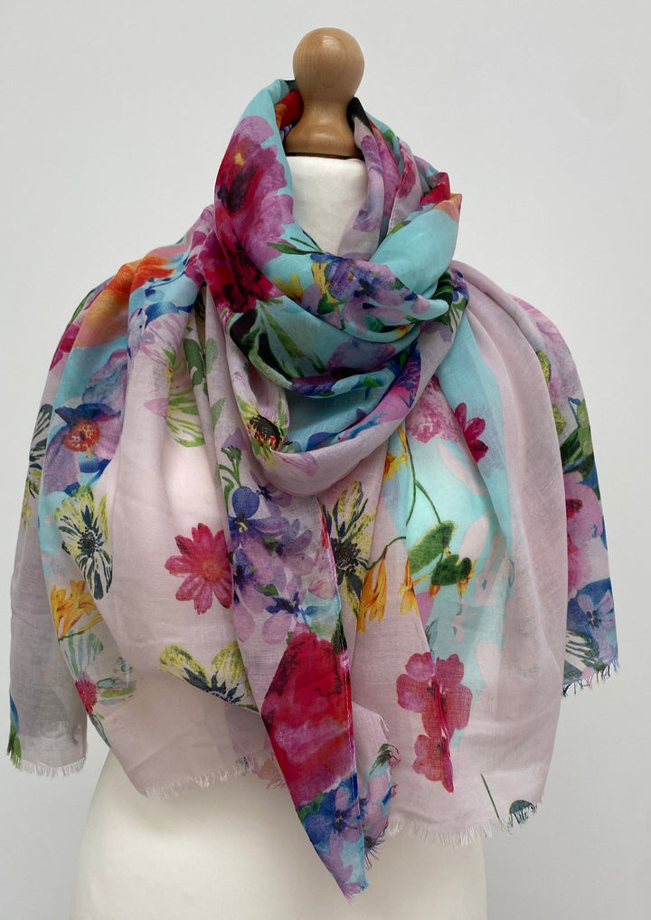 Floral Summer Scarf